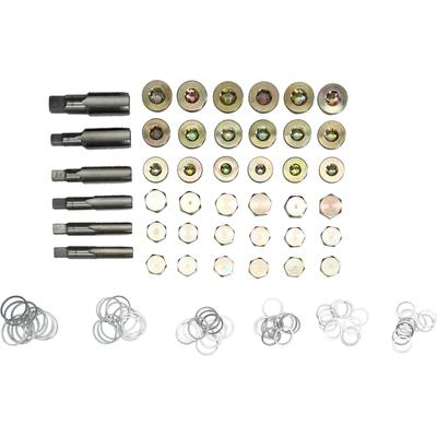 BRILLIANT TOOLS Reparatursatz, Ölablassschraubengewinde Reparatursatz für Öl-Ablass-Gewinde, 114-tlg. BT711300