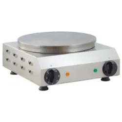 Elektrische Crêpe-Pfannkuchenpfanne - AMITEK CR35E - 230 V - Durchmesser Ø 350