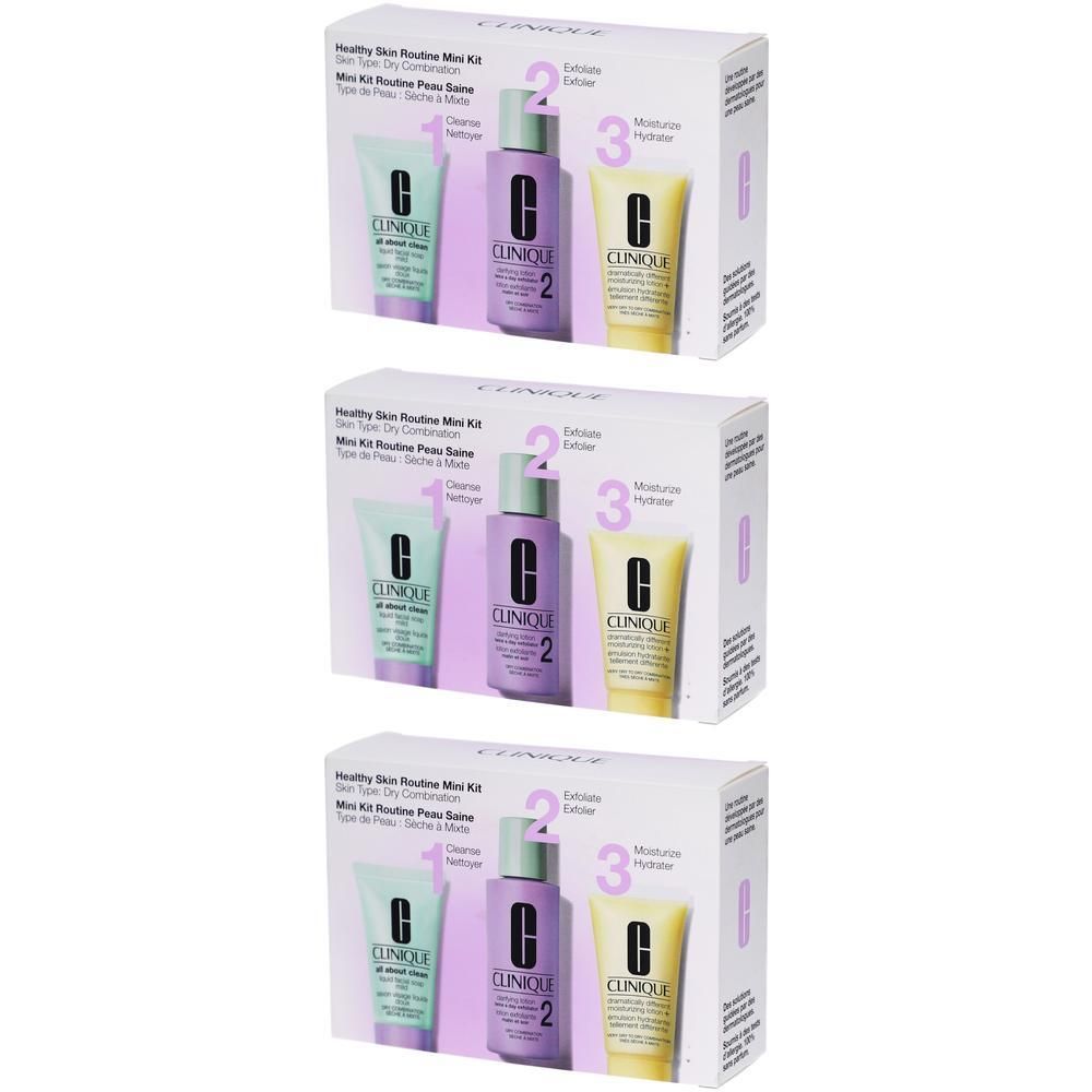 Clinique Healthy Skin Routine 3 Step Type 2 3st Kit x3 3x1 St