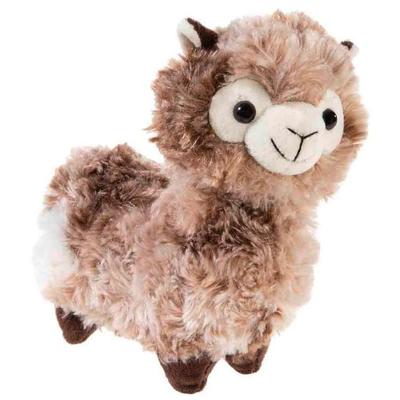 LAMA stehend zweifarbig dunkelbraun