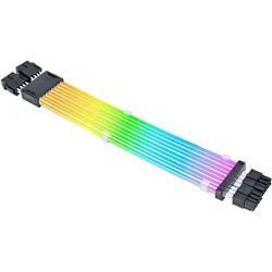 Lian-Li Strimer Wireless 2x 8-Pin CPU-Kabel (RGB), Modding Beleuchtung