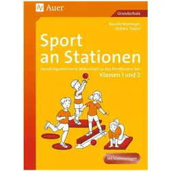 Sport an Stationen 1/2, Schulbücher von Mareile Niermeyer, Debora Totaro
