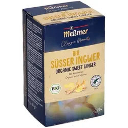 Meßmer Bio-Kräutertee »Classic Moments Süßer Ingwer« Tassenportion, kuvertiert, 18er-Pa