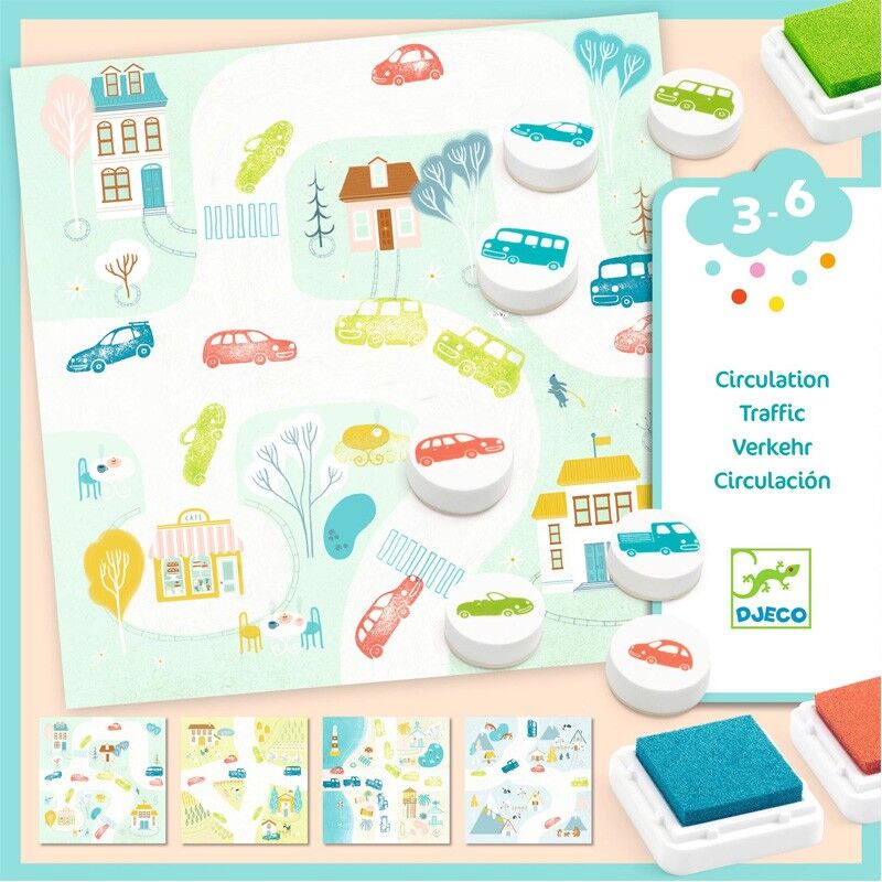 Coffret Tampons Circulation - Djeco