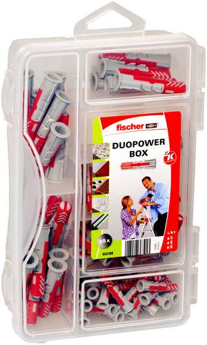 Fischer 553109 DUOPOWER-Box mini Dübel 85St.