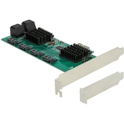 Delock PCI-Express-Karte 8 Port SATA, Kontrollerkarte