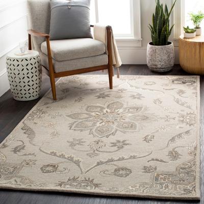 Livabliss Robyn Handmade Transitional Medallion Wool Area Rug
