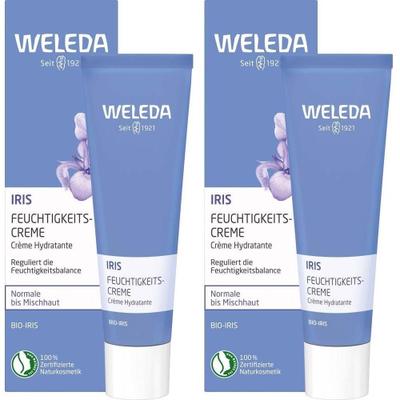 Weleda Iris Feuchtigkeitscreme 2x 2x30 ml Creme