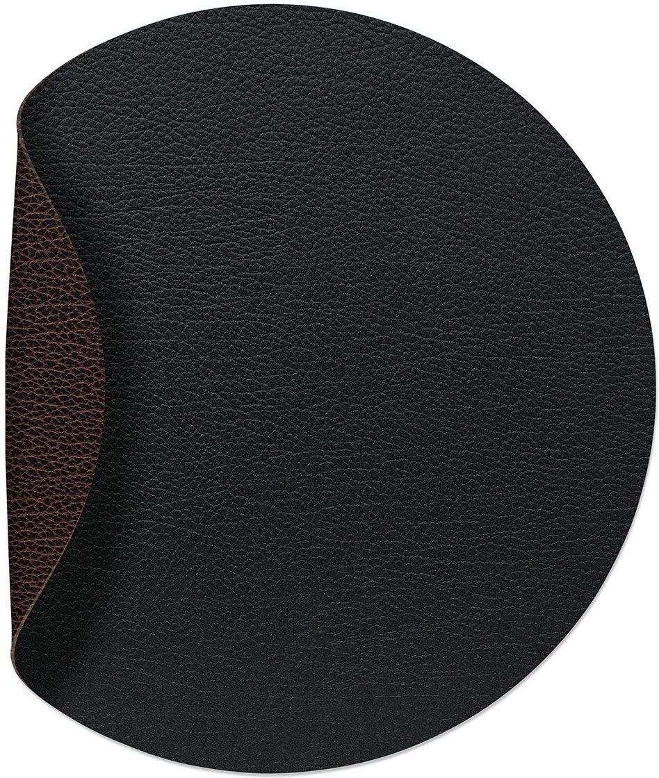 Lind DNA Tovaglietta Double Circle Bull Black/ Bull Brown 30 cm
