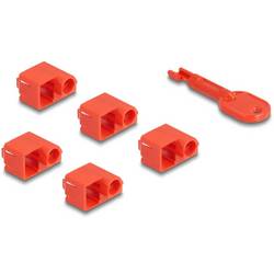 Delock RJ45 LAN Port Schloss 20929 Rot 20929