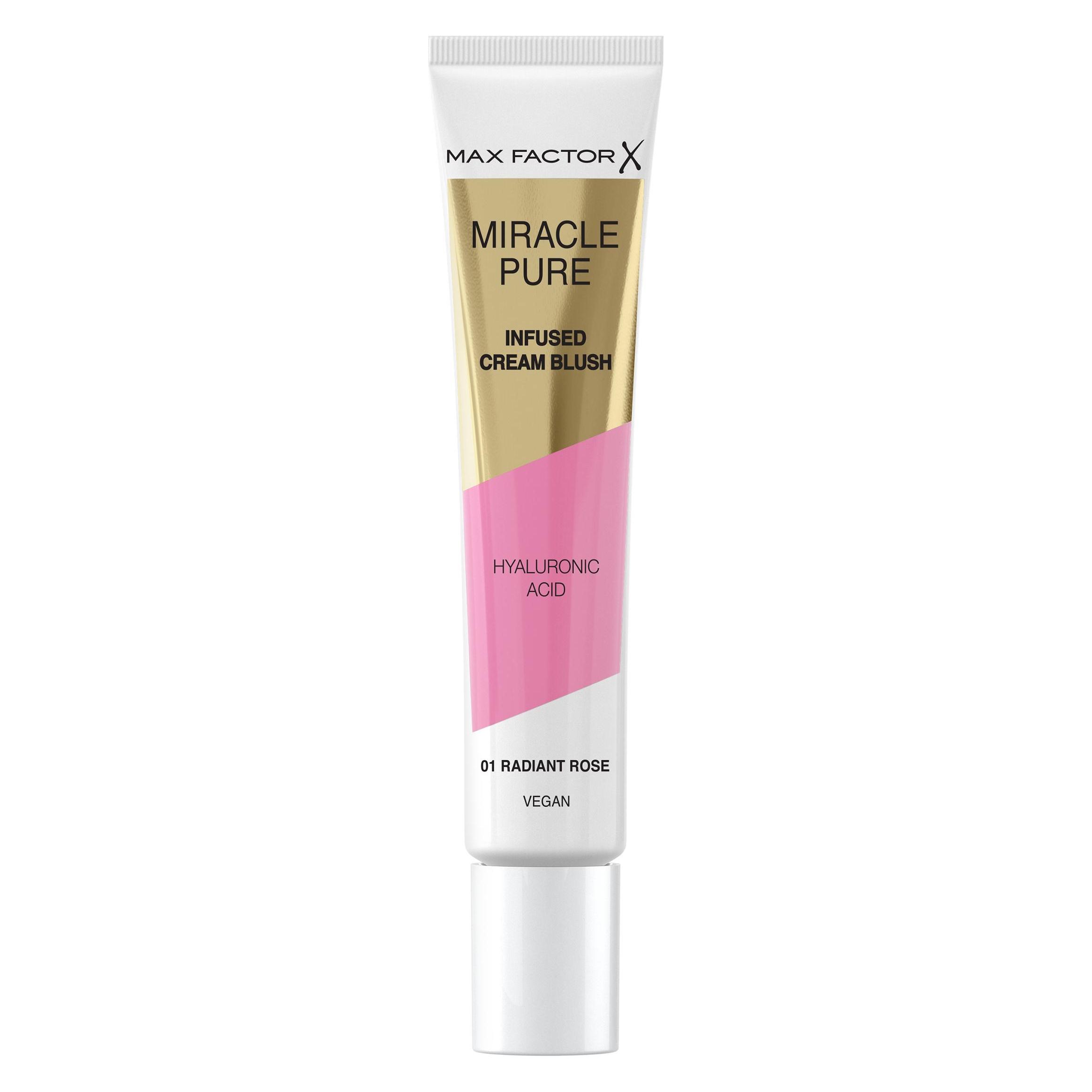 Max Factor Miracle Pure Infused Cream Blush (01 Radiant Rose, 01-Radiant Rose, 01radiant Rose, Strahlendes Rosa) (10525674001)