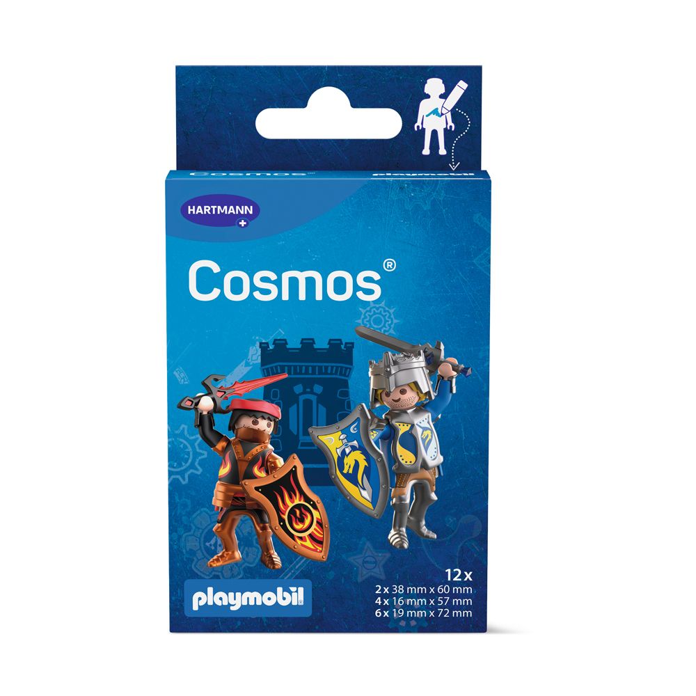 Cosmos Playmobil Ritter Pflaster 3 Größen 12 St
