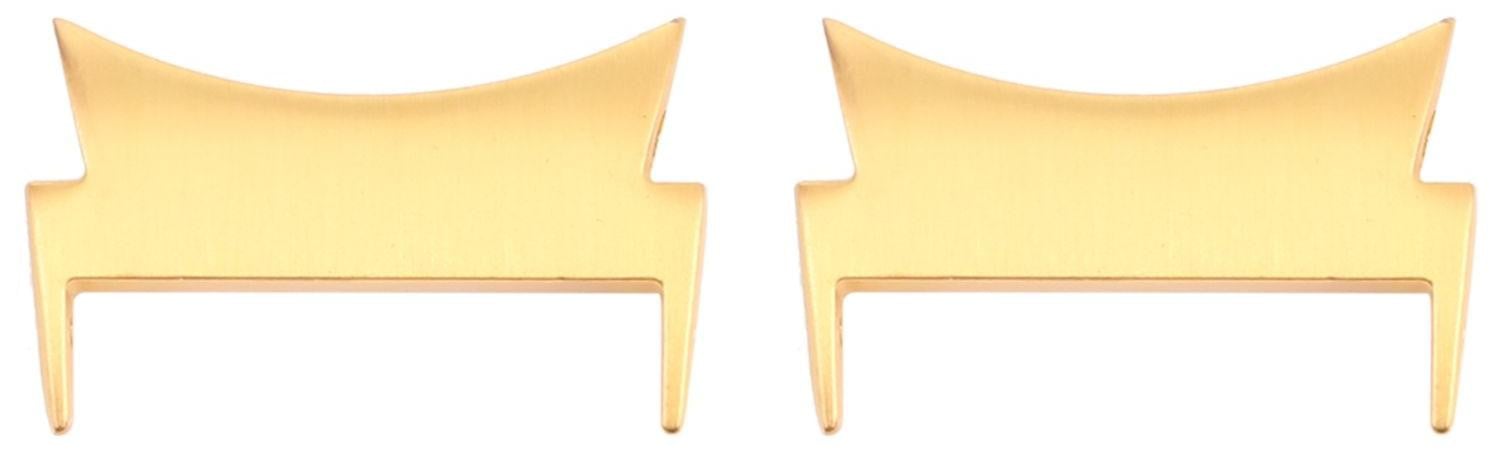 Wigento Metalen horlogebandadapter voor Samsung Galaxy Watch 4 40mm / 44mm, goud