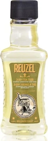 Reuzel 3-IN-1 Tea Tree Shampoo (Flüssiges Shampoo, 100 ml) (REU-061)