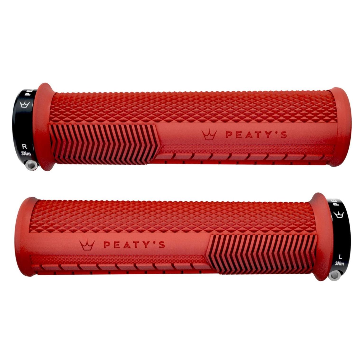 Peaty's Monarch Grip Knurl Thin (PGM-KNL-THN-RED)