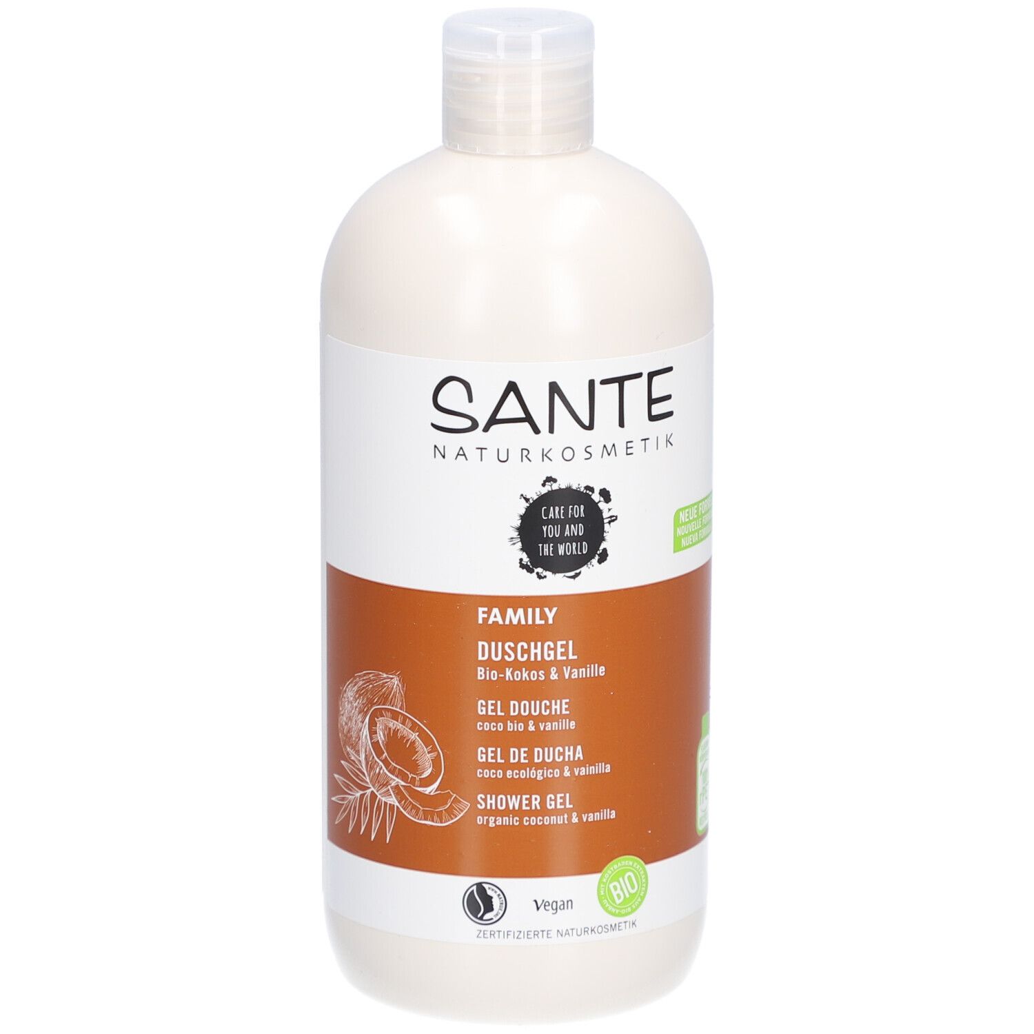 Sante Family Duschgel Kokos & Vanille 500 ml