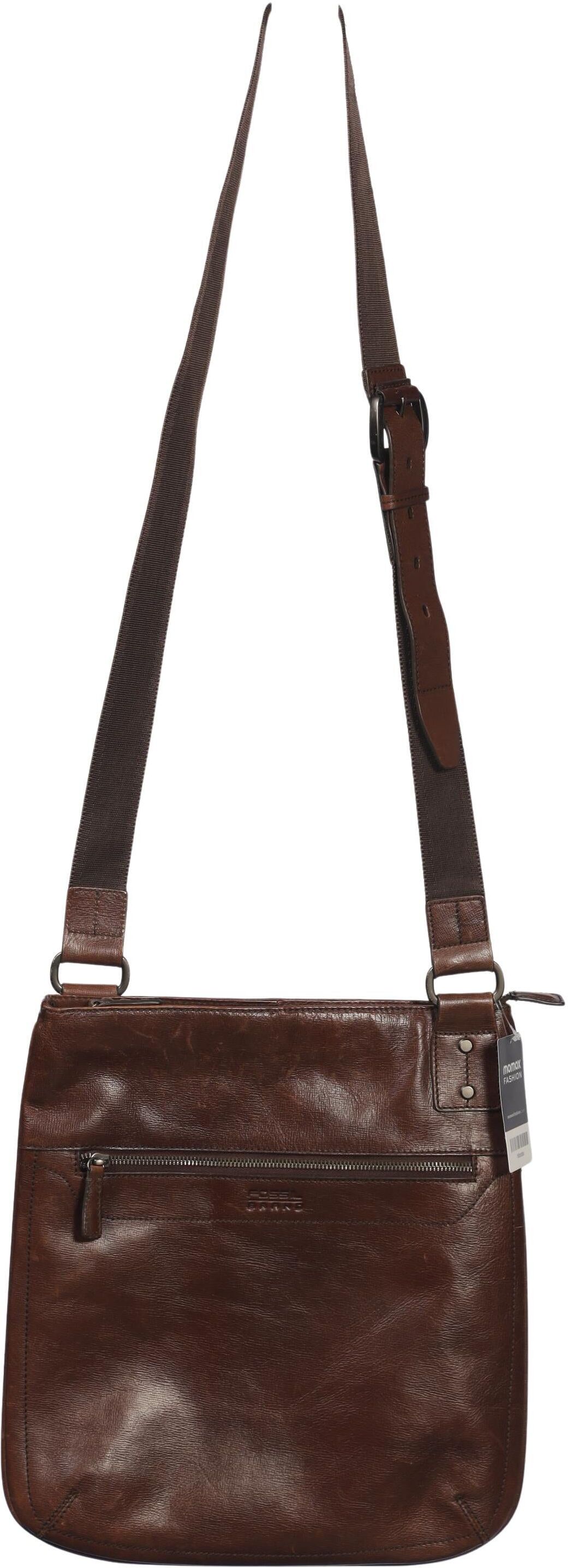 Fossil Herren Tasche, Braun, kein / Etikett - Second Hand