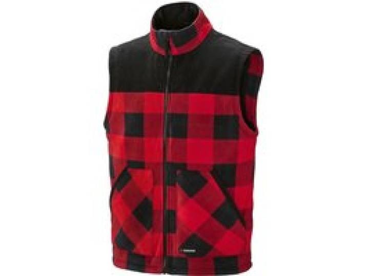 PARKSIDE® Gilet polaire homme (rouge, L)