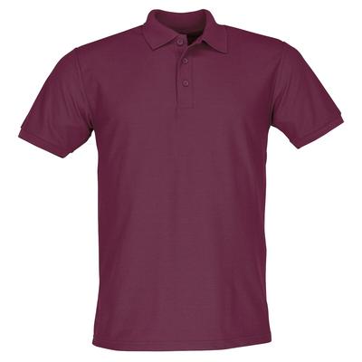 Fruit of the Loom 65/35 Polo Farbe: burgund Größe: XL