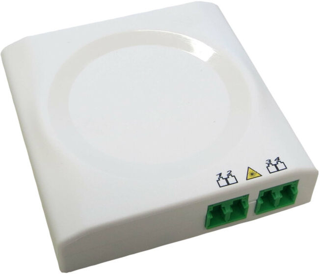 Acome Composant FTTH-AP-Prise T1 avec pigtail 2xLCD/APC rws IO1140670402 (IO1140670402)