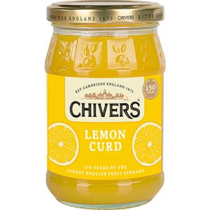 Chivers Fruchtaufstrich Lemon Curd, ohne Stücke & Kerne, im Glas, 340 g