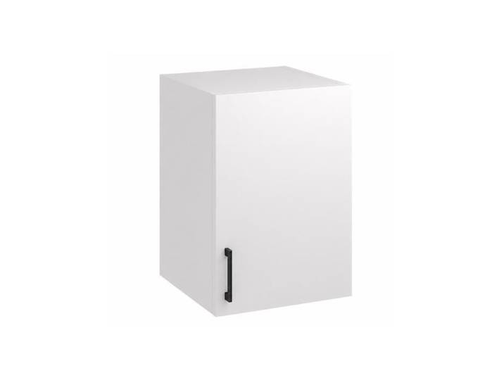 Meuble haut de cuisine ROE Furniture G40 1D TOP 40 cm - blanc mat poignée noire