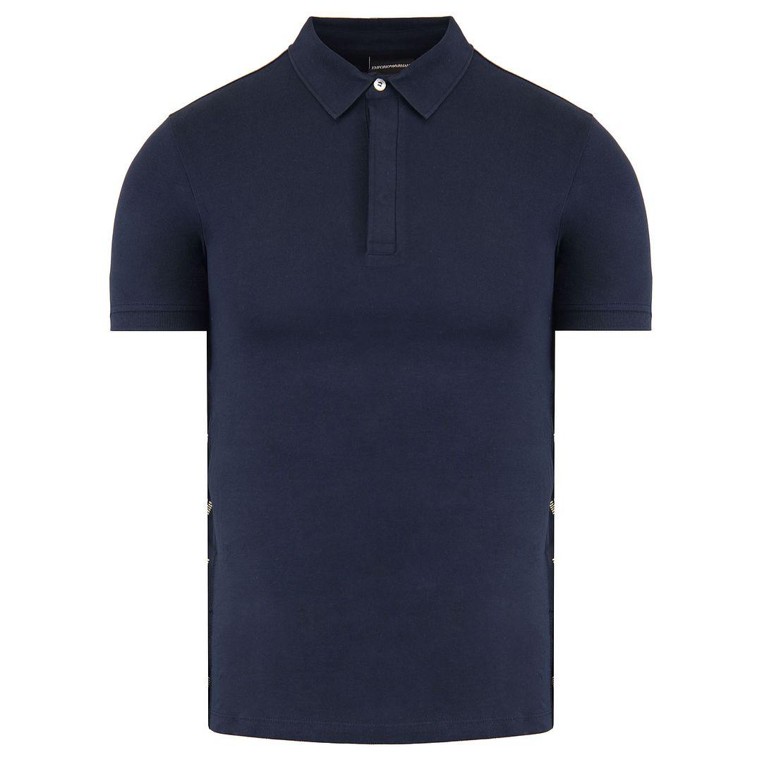 Emporio Armani Mens Navy Polo -Hemd