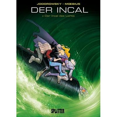Der Incal. Band 2, Gebundene Ausgabe von Alexandro Jodorowsky,Moebius, Splitter-Verlag, 978-3-86869-278-5