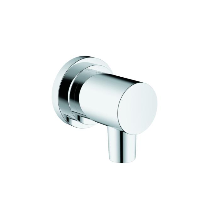 Kludi Nova Fonte Schlauch-Anschlussbogen 2054305-25 zur starren Wandmontage, chrom