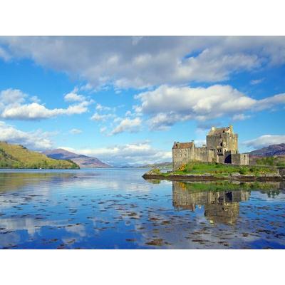 CALVENDO Puzzle Das Eilean Donan Castle | 1000 Teile Lege-Größe 64x48cm Foto-Puzzle für glückliche Stunden