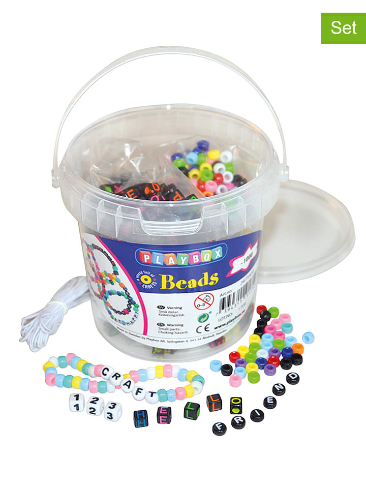 Playbox 1000tlg. Perlenset - ab 5 Jahren - onesize