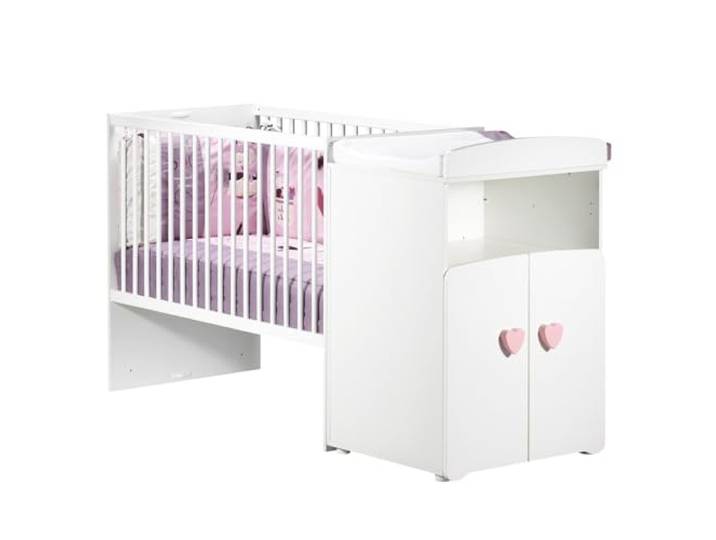 Baby Price New Basic Kinderbett Kombination skalierbarer mit Knopf