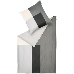 Tchibo - Schöner WOHNEN-Kollektion Bettwäsche »Art« - grau
