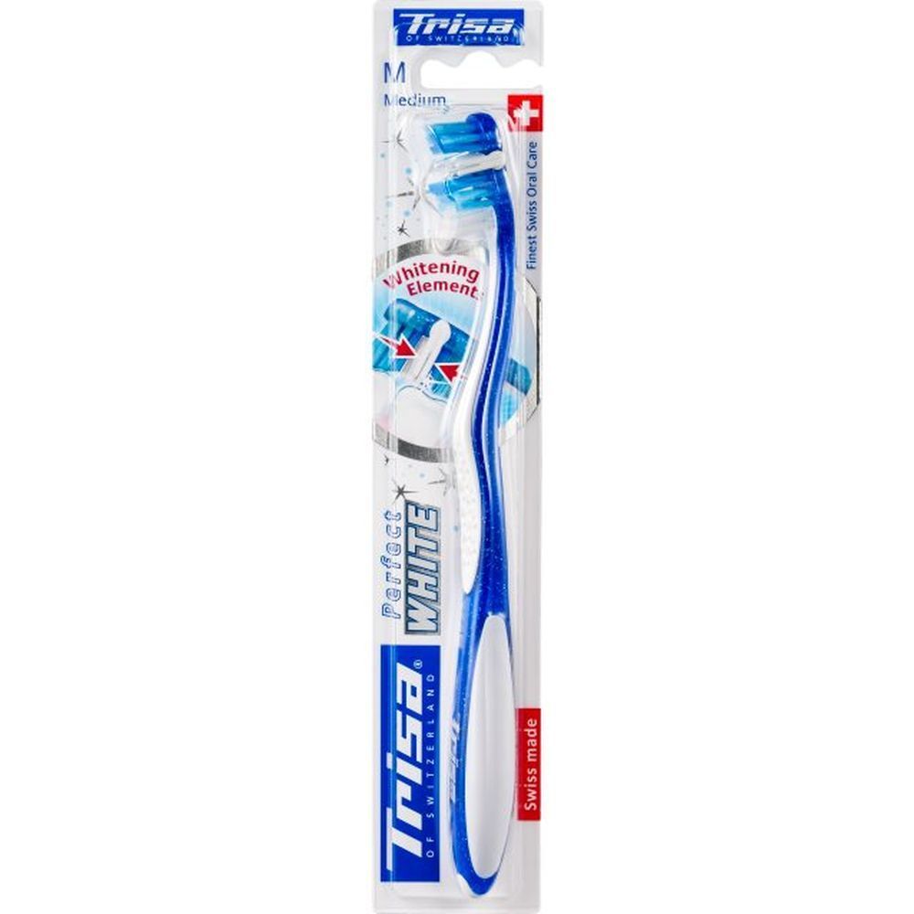 Trisa PerfectWhite Zahnbürste medium 1 St