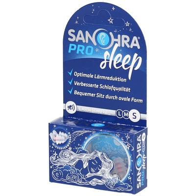 Sanohra pro sleep Gehörschutzstöpsel S 7-9 mm 2 St