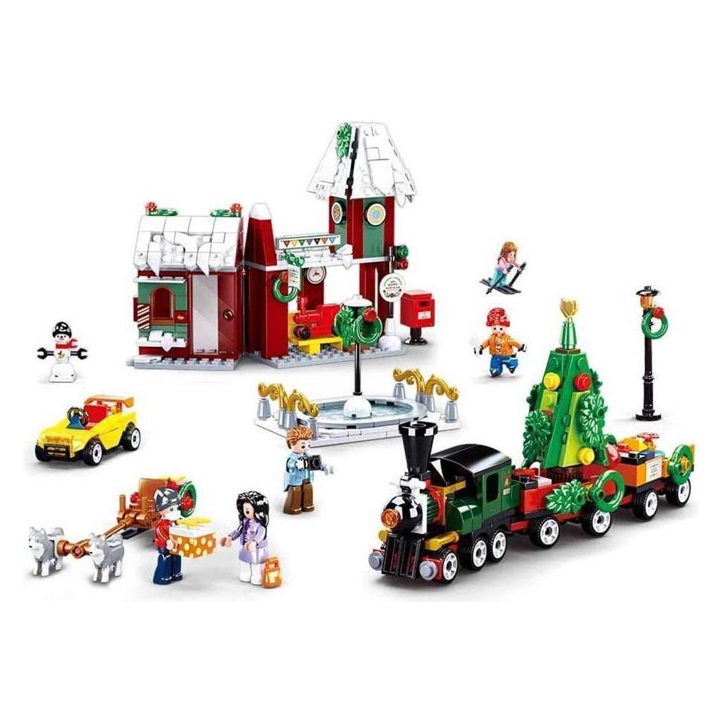 Sluban SL95757 - Weihnachtliches Dorf (SL95757)
