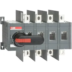 ABB OT400U04CP Lastumschalter 4-polig 400 A, mit Griff und Welle 1SCA022771R2300