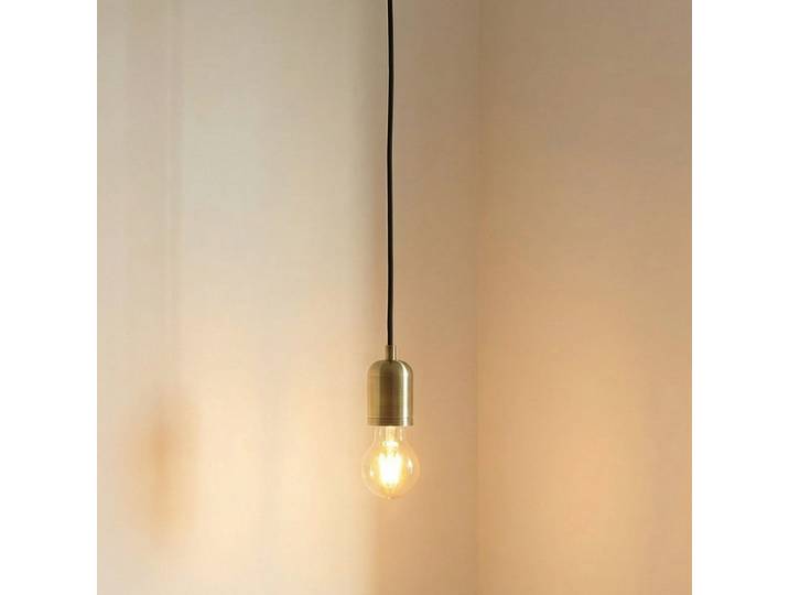 Hattie Pendelleuchte, Fassung E27, Ø 4,7 cm, messing, Metall - Lindby - Esszimmer - Modern - Aluminium - Einflammig