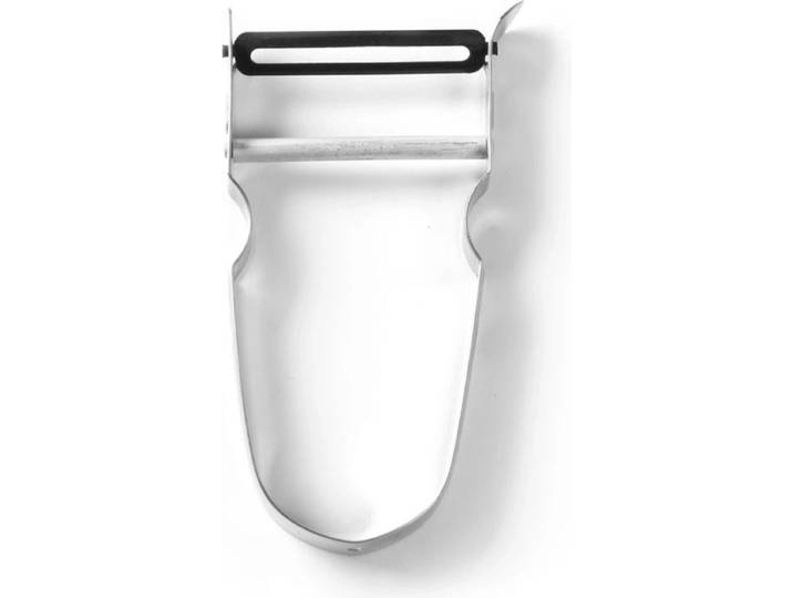 HENDI Dwarsmodel dunschiller – vlijmscherp roestvast staal – breed handvat – 110 mm