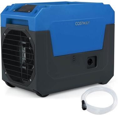 140 Pints Portable Dehumidifier w/Pump & Drain Hose for Job Sites