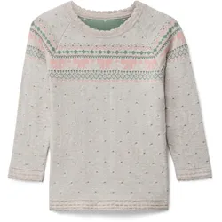 Tchibo - Kinder-Strickpullover - Baby - Gr. 86/92 - silber