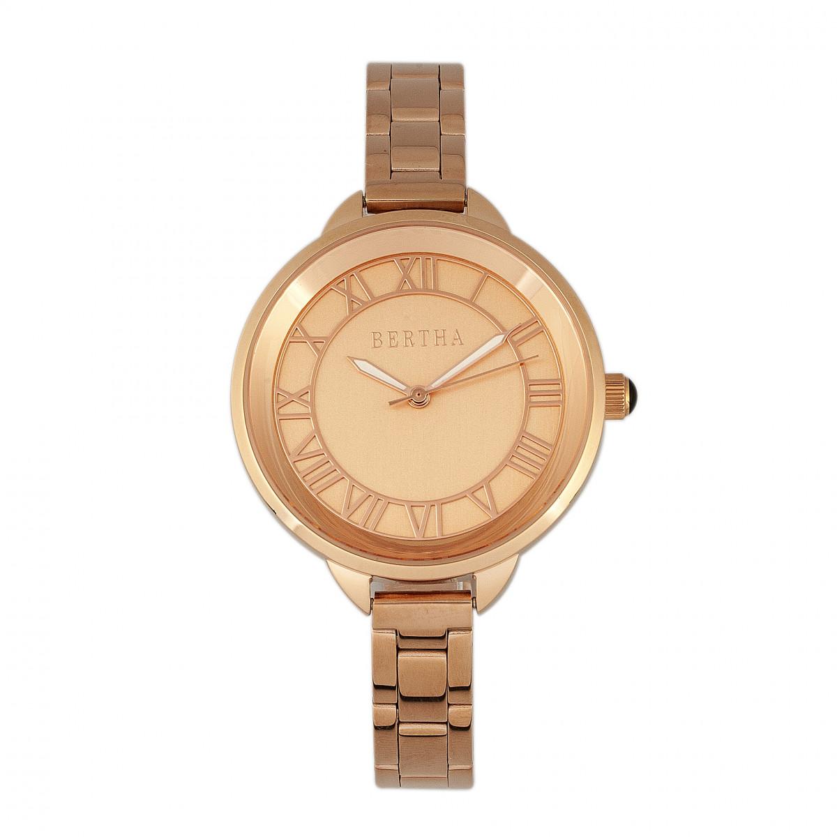 Bertha Madison Sunray Zifferblatt Armbanduhr