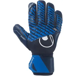 uhlsport Aquagrip Half-Negative Cut Torwarthandschuhe marine/pacific blau/weiß 11
