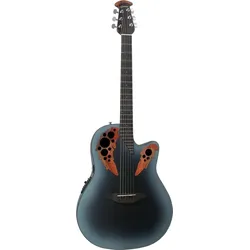 Ovation Celebrity Elite CE44 Mid Cutaway Reverse Blue Burst