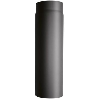 Ofenrohr JUSTUS, grau, L:25cm, Stahlblech, Rohre, für Kaminöfen