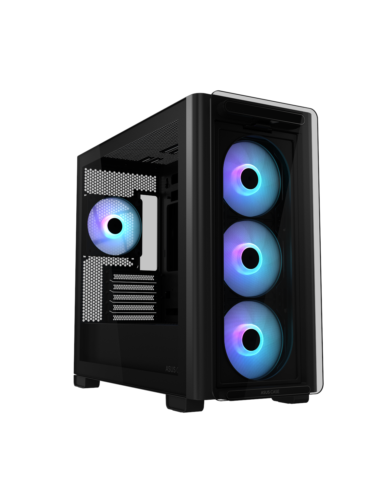 ASUS A23 PLUS TG ARGB BLACK - Gehäuse - Miditower - Schwarz