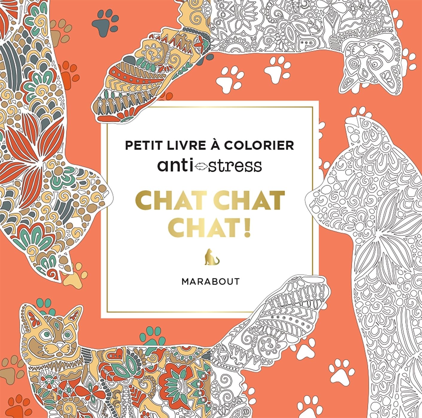 Chat chat chat ! : Petit livre à colorier anti-stress - Preis vom 30.09.2026 09:01:18 h