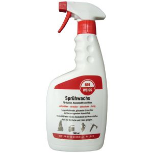 RotWeiss Lackversiegelung Sprühwachs, Wachsversiegelung, glänzend Spray 500ml
