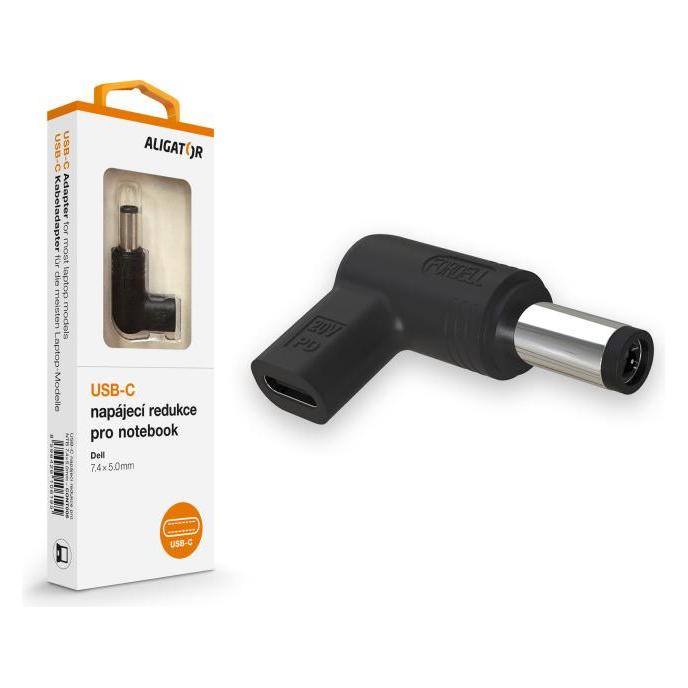 Aligator USB-C-Netzteil 7,4 x 5,0 mm für DELL -Laptops (CONT008)