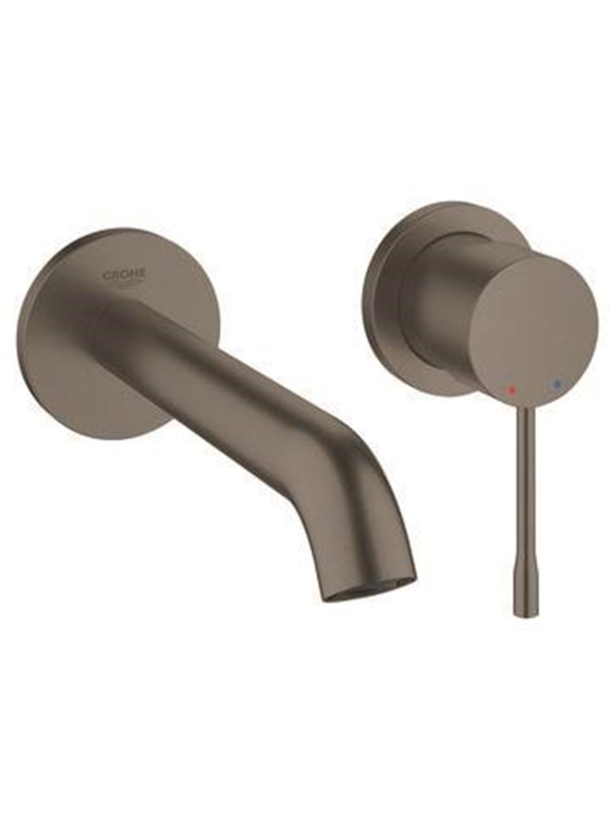 Grohe essence ohm trimset basin 2-h 5.7l m brushed graphite
